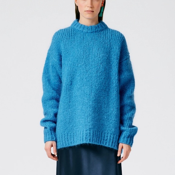 Tibi Sweaters - EUC Tibi Claude Mohair Crewneck Easy Pullover